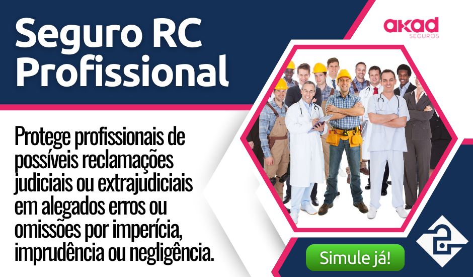 Clique Aqui para Simular Seguro RC Profissional Akad Seguradora